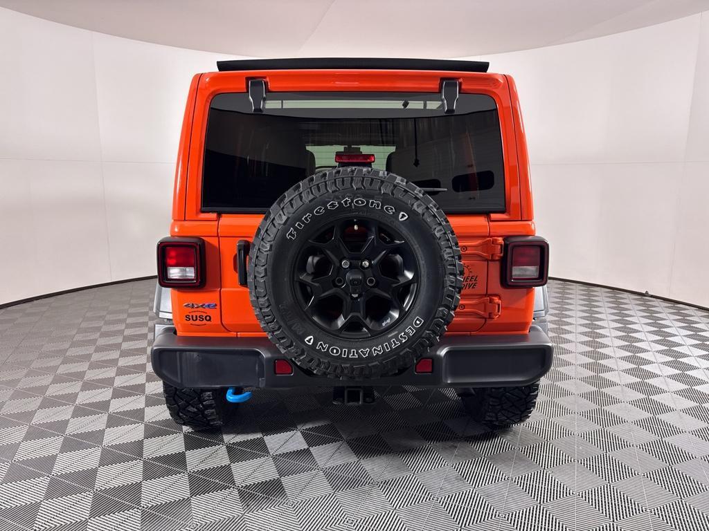 used 2023 Jeep Wrangler 4xe car, priced at $27,738