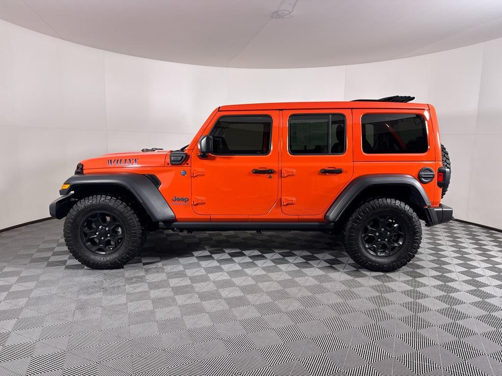 used 2023 Jeep Wrangler 4xe car, priced at $27,738
