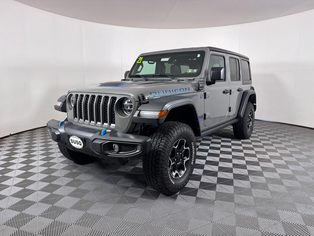 used 2021 Jeep Wrangler Unlimited 4xe car, priced at $28,990