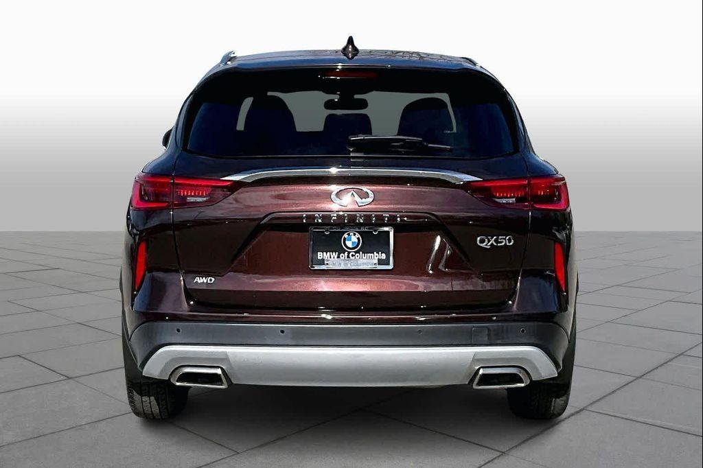 used 2020 INFINITI QX50 car, priced at $21,998