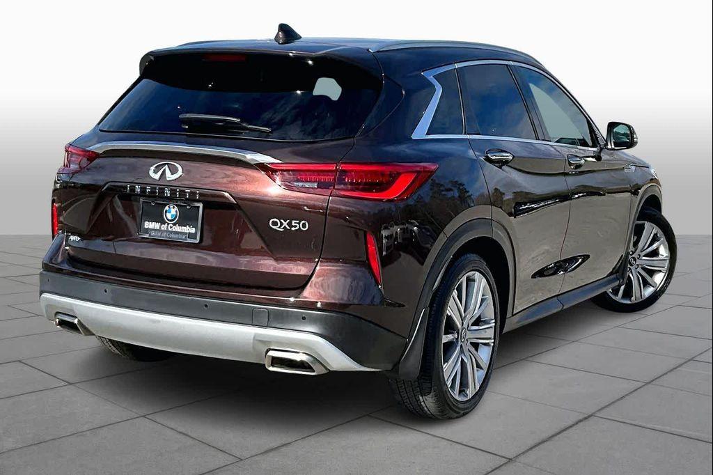 used 2020 INFINITI QX50 car, priced at $21,998
