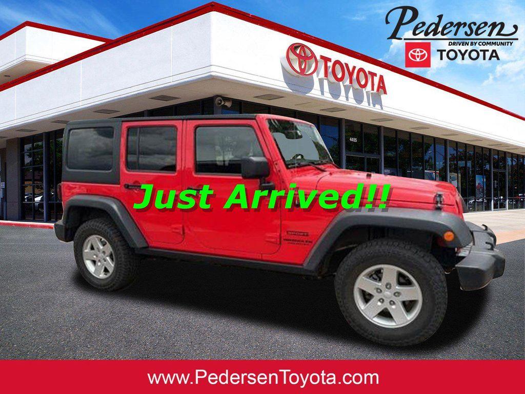 used 2013 Jeep Wrangler Unlimited car, priced at $17,900