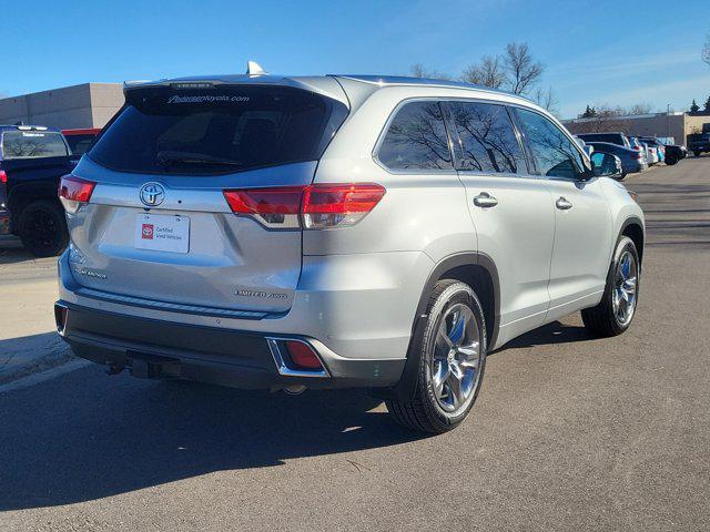 used 2019 Toyota Highlander car, priced at $27,300