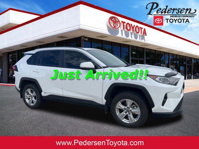 used 2021 Toyota RAV4 Hybrid car, priced at $29,300