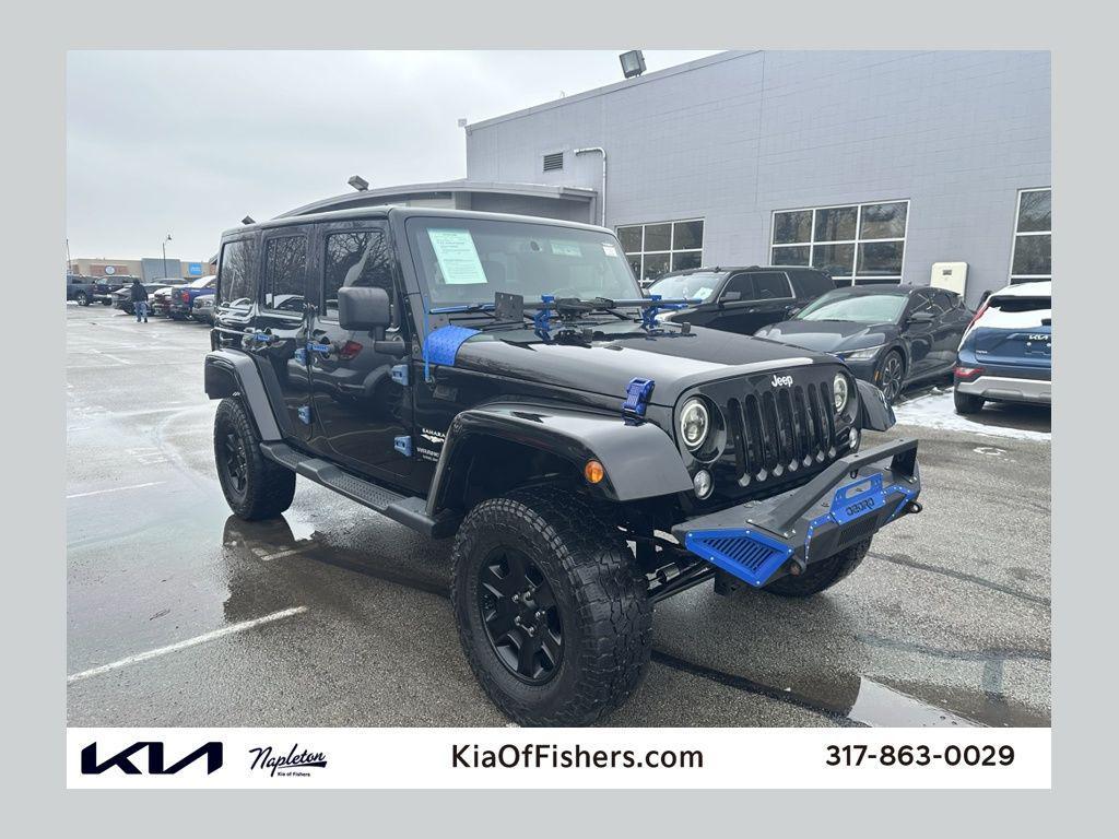 used 2014 Jeep Wrangler Unlimited car, priced at $15,990