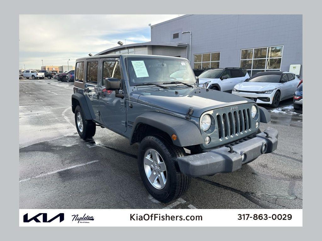 used 2014 Jeep Wrangler Unlimited car, priced at $12,990