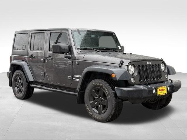 used 2017 Jeep Wrangler Unlimited car, priced at $18,987
