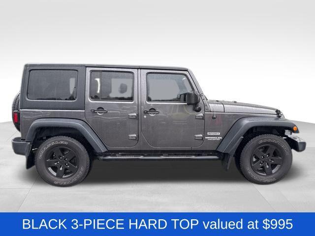 used 2017 Jeep Wrangler Unlimited car, priced at $18,987