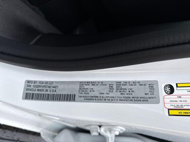 new 2026 Ram 1500 car, priced at $77,487