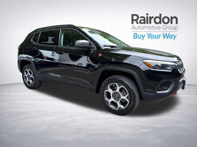 used 2022 Jeep Compass car, priced at $20,200