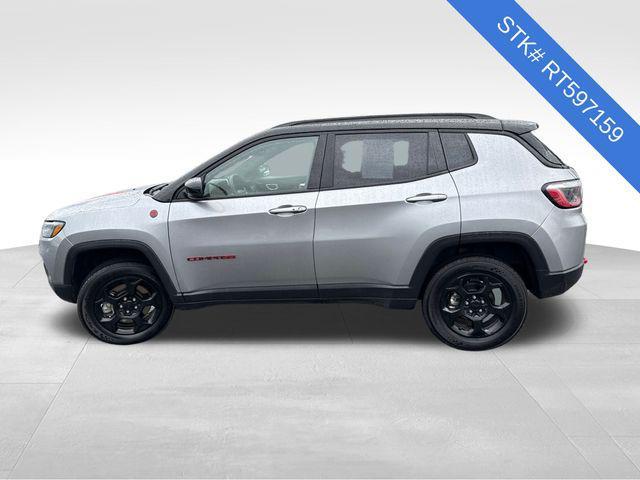 used 2024 Jeep Compass car, priced at $22,000