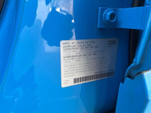 used 2020 Audi Q3 car, priced at $24,500