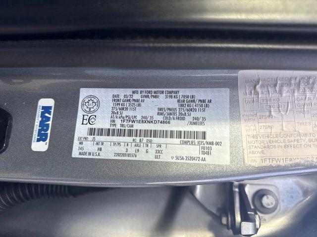 used 2022 Ford F-150 car, priced at $48,000