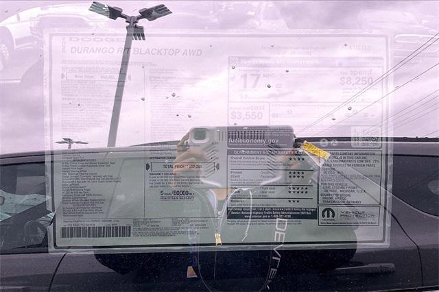 new 2025 Dodge Durango car, priced at $56,987