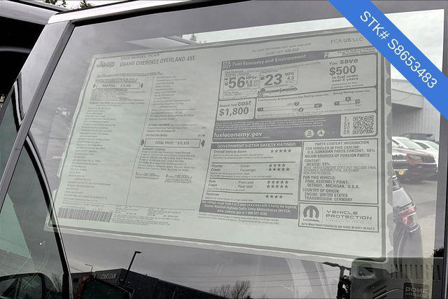 new 2025 Jeep Grand Cherokee 4xe car, priced at $75,870