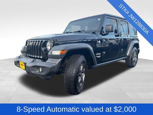 used 2018 Jeep Wrangler Unlimited car, priced at $18,000