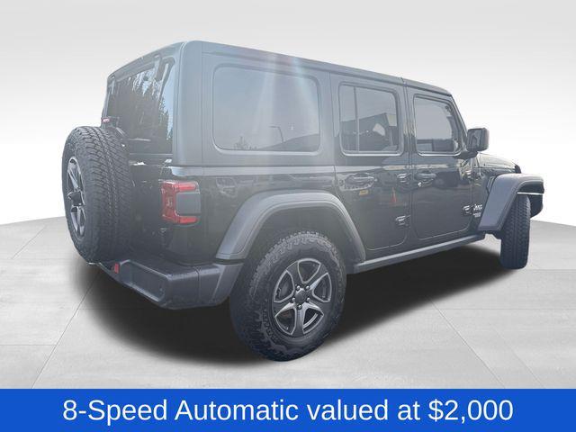 used 2018 Jeep Wrangler Unlimited car, priced at $18,000