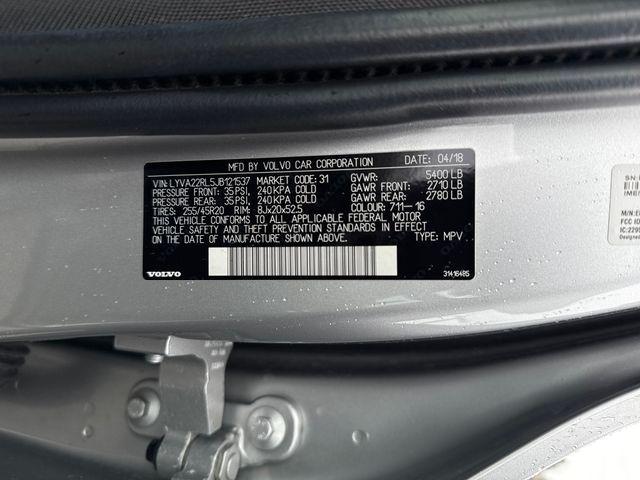 used 2018 Volvo XC60 car, priced at $21,500