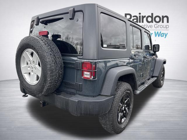 used 2018 Jeep Wrangler JK Unlimited car, priced at $17,000