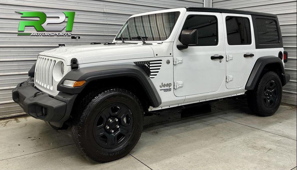 used 2018 Jeep Wrangler Unlimited car, priced at $17,995