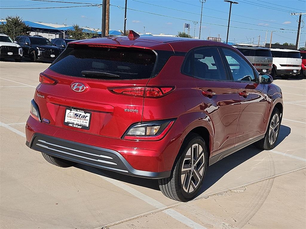used 2023 Hyundai Kona EV car, priced at $17,999