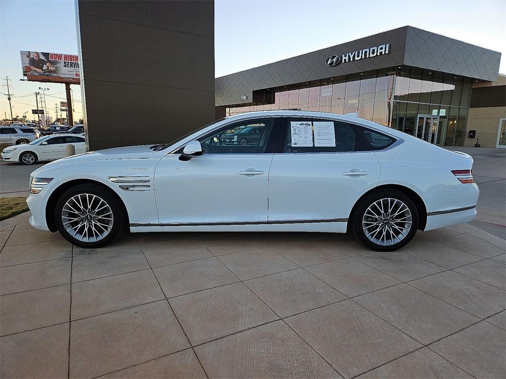 used 2023 Genesis G80 car, priced at $28,999