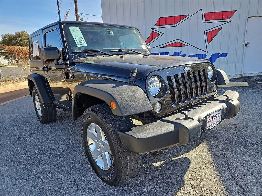 used 2014 Jeep Wrangler car, priced at $17,500