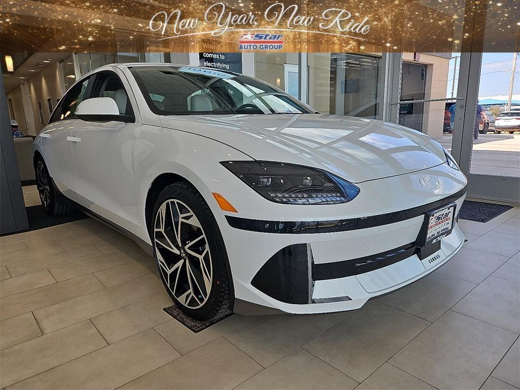 new 2025 Hyundai IONIQ 6 car, priced at $40,690