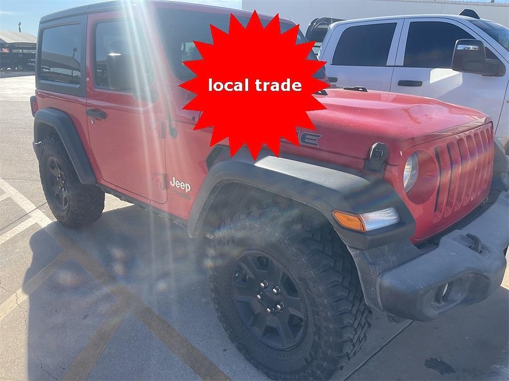 used 2019 Jeep Wrangler car, priced at $23,452