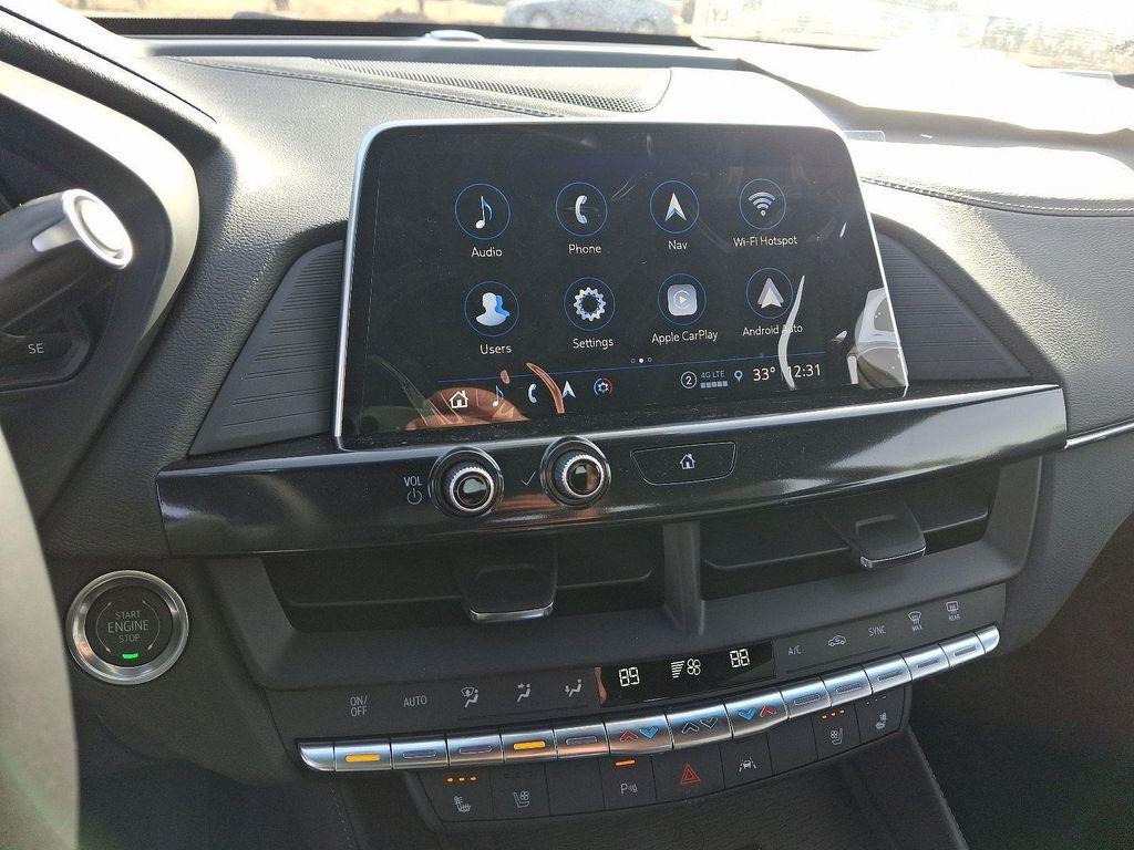 new 2025 Cadillac CT4 car, priced at $47,555