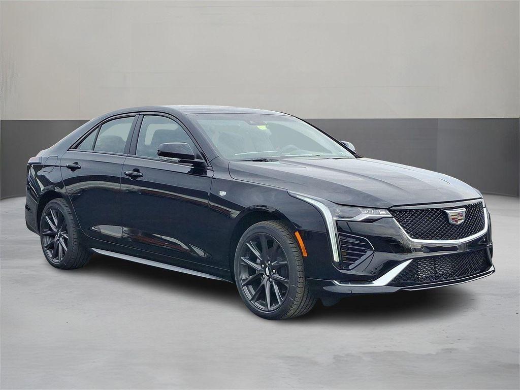 new 2025 Cadillac CT4 car, priced at $50,840