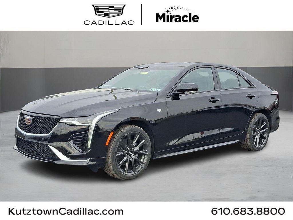 new 2025 Cadillac CT4 car, priced at $51,840