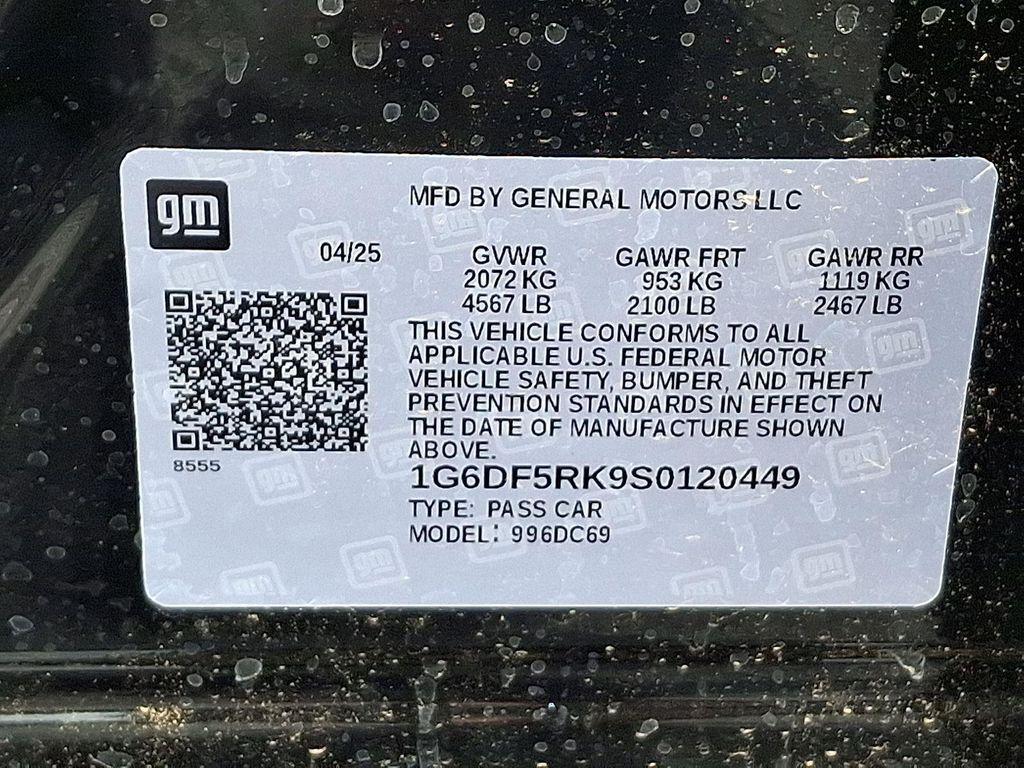 new 2025 Cadillac CT4 car, priced at $46,460