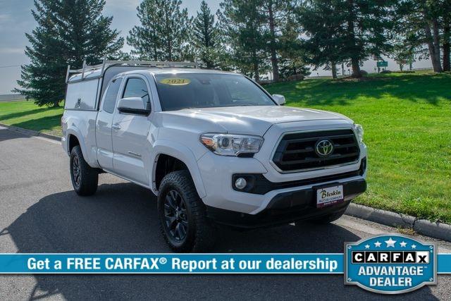 used 2021 Toyota Tacoma car, priced at $25,400