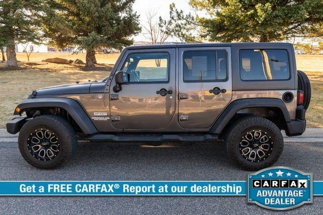 used 2014 Jeep Wrangler Unlimited car, priced at $13,995