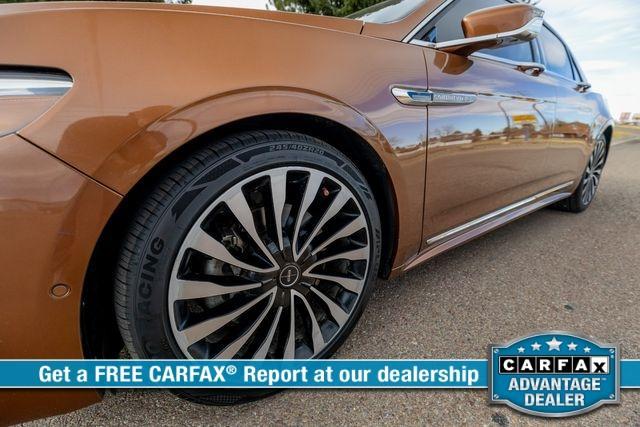used 2017 Lincoln Continental car, priced at $24,995