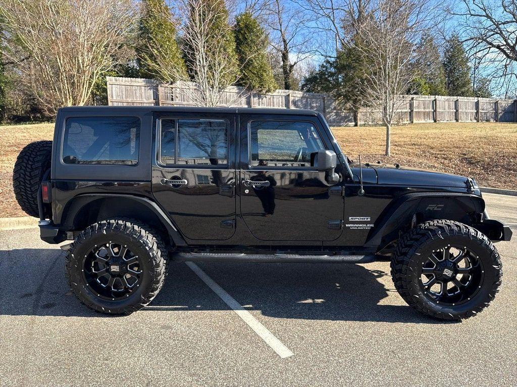 used 2016 Jeep Wrangler Unlimited car, priced at $17,999