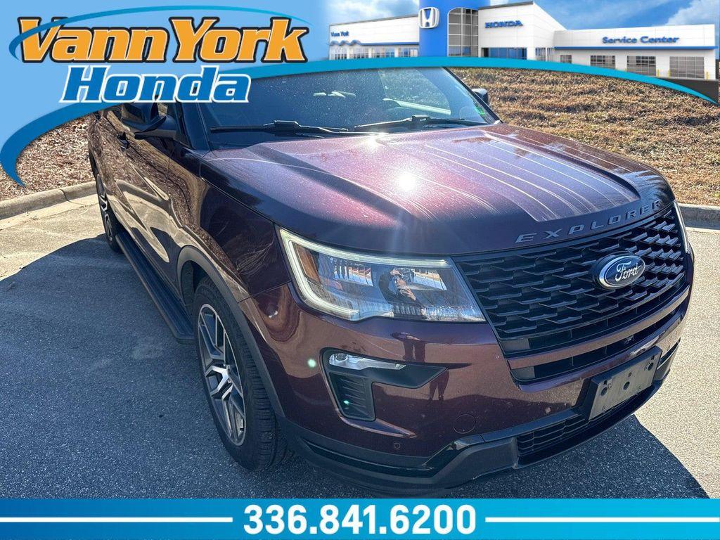 used 2018 Ford Explorer car, priced at $19,999