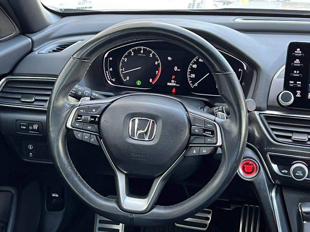 used 2021 Honda Accord car, priced at $23,140