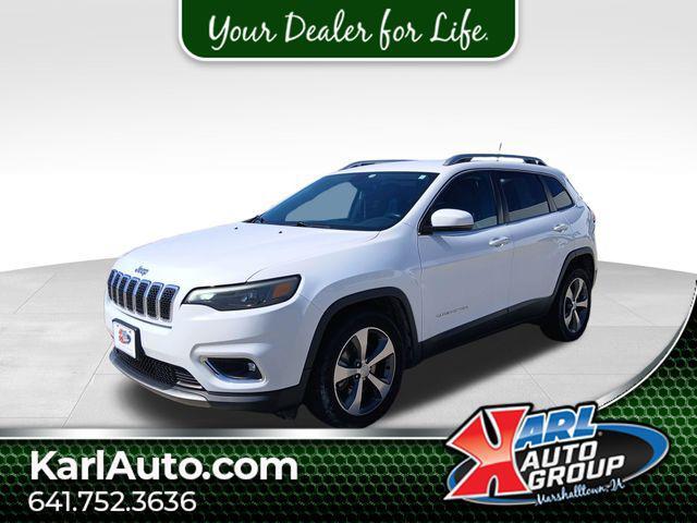 used 2019 Jeep Cherokee car, priced at $17,450