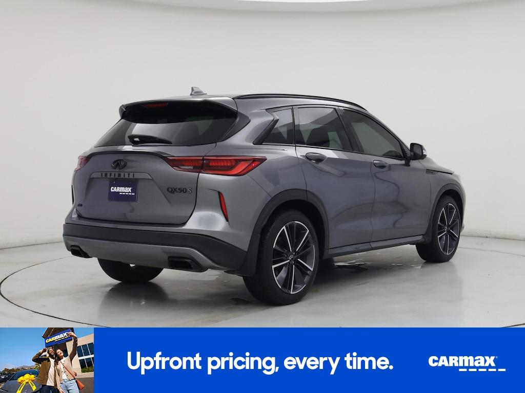 used 2025 INFINITI QX50 car, priced at $37,998