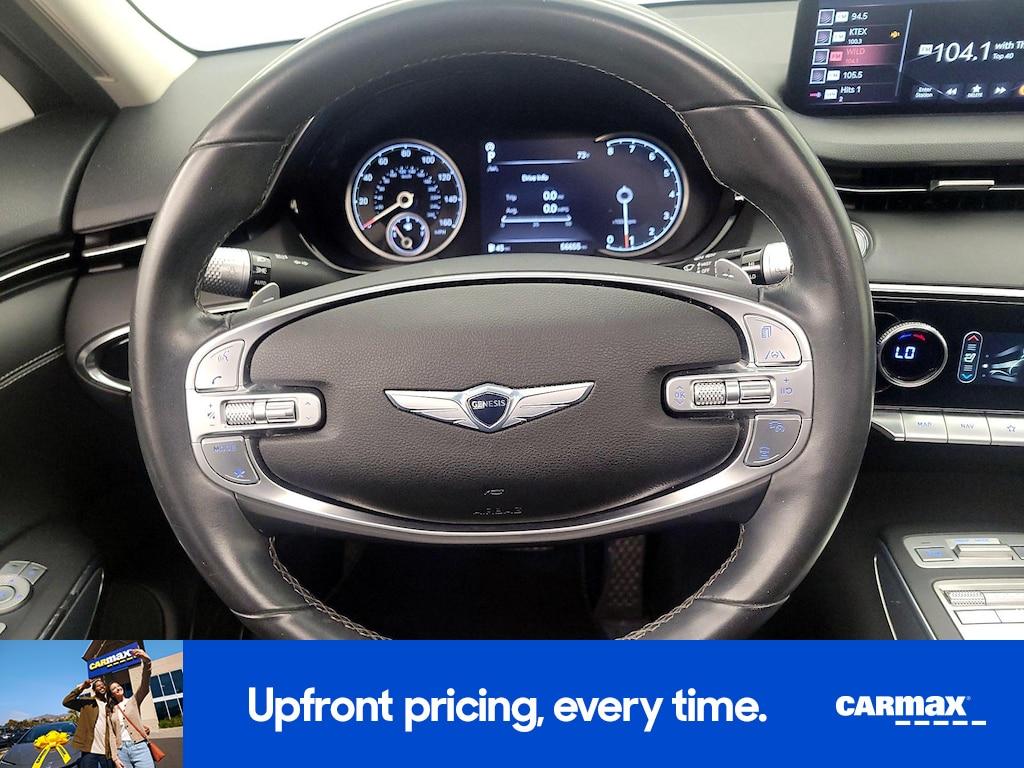 used 2022 Genesis GV70 car, priced at $30,998