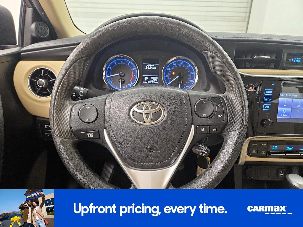 used 2018 Toyota Corolla car, priced at $17,998
