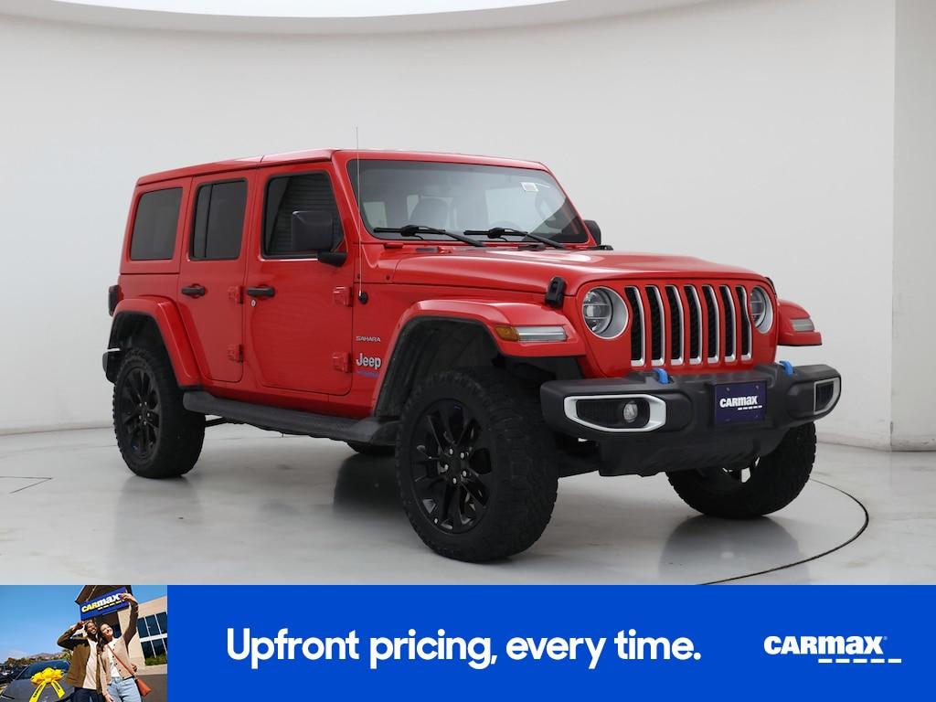 used 2022 Jeep Wrangler Unlimited 4xe car, priced at $29,998