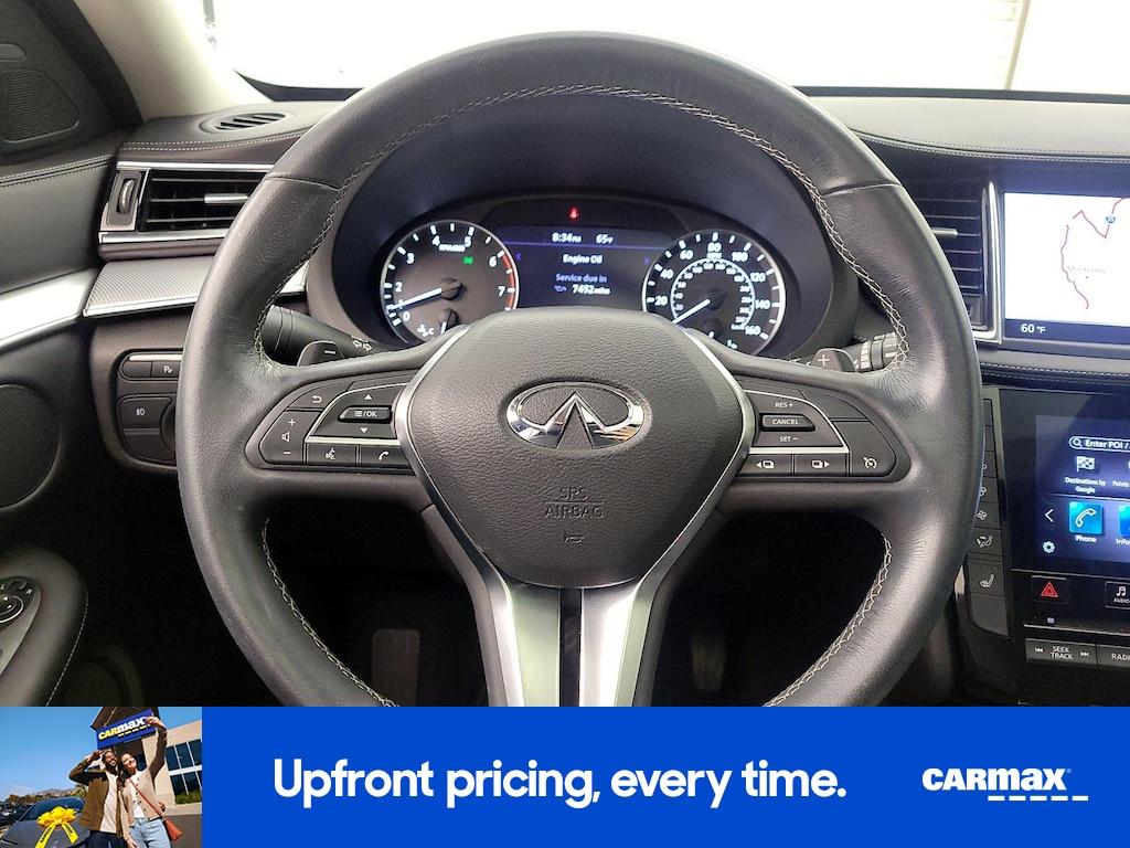 used 2020 INFINITI QX50 car, priced at $24,998