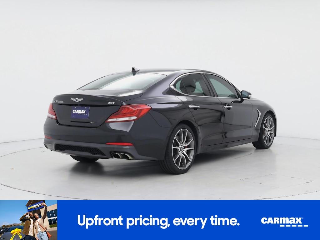 used 2021 Genesis G70 car, priced at $25,998