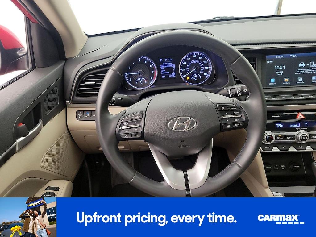 used 2019 Hyundai Elantra car, priced at $15,998
