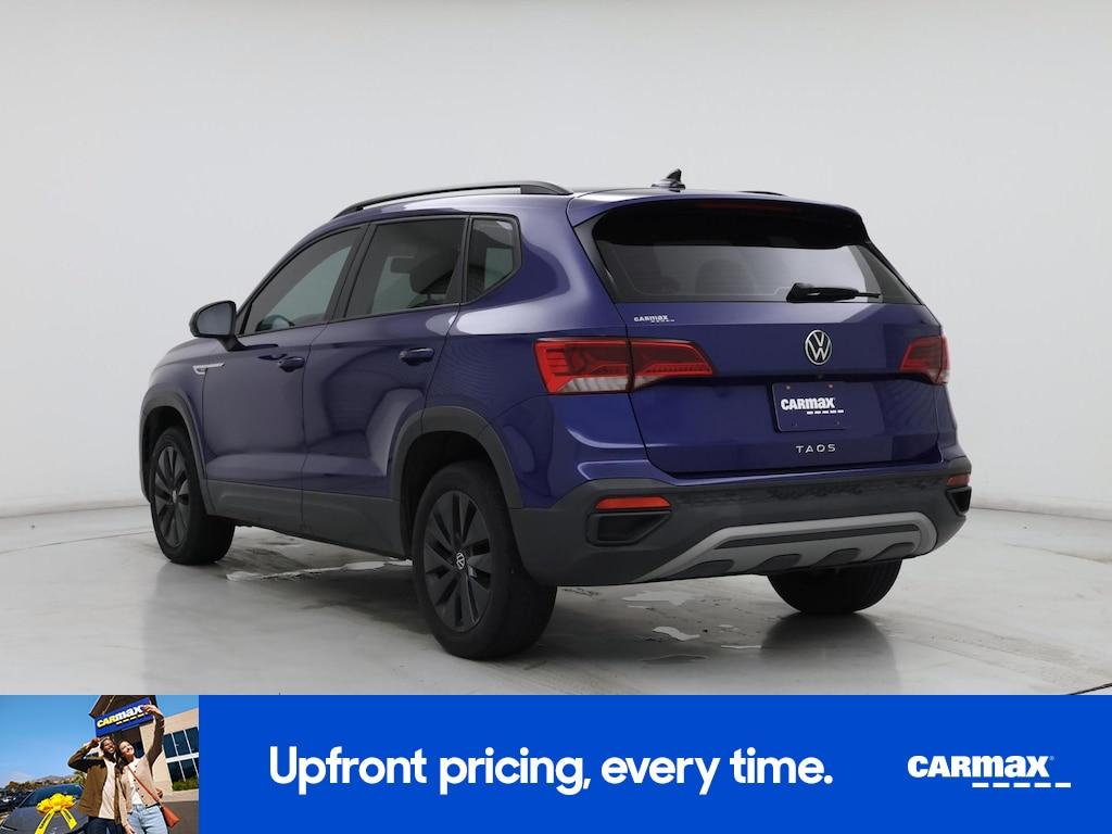 used 2022 Volkswagen Taos car, priced at $17,998