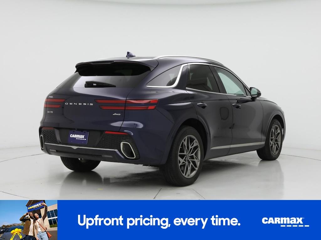 used 2024 Genesis GV70 car, priced at $39,998