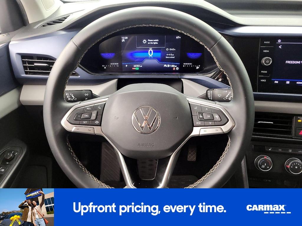 used 2022 Volkswagen Taos car, priced at $20,998
